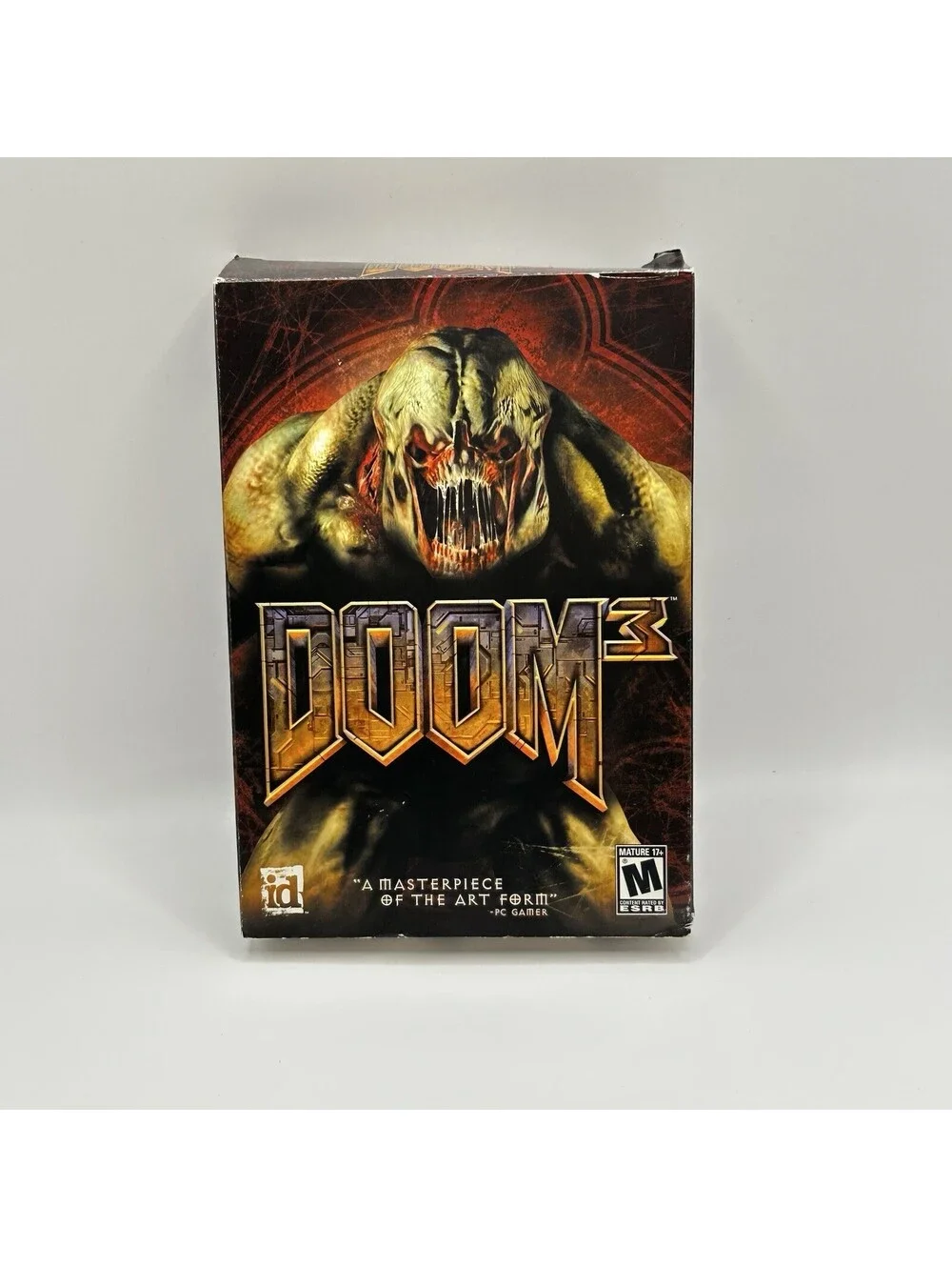 DOOM 3 Big Box (Windows / PC, 2004) Complete Tested CIB Computer Game Activision